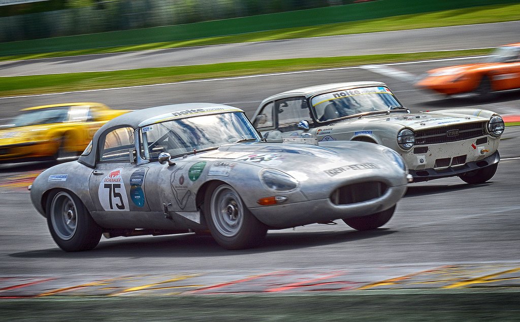 Jaguar, Triumph, Lotus og Marcos. Det er blot nogle af de bilmærker, der kan opleves, når Triumph Competition & British HTGT deltager ved Classic Race Aarhus den 25.-27. maj 2018
(Foto: TR Register Deutschland – Volker Mielcarek)